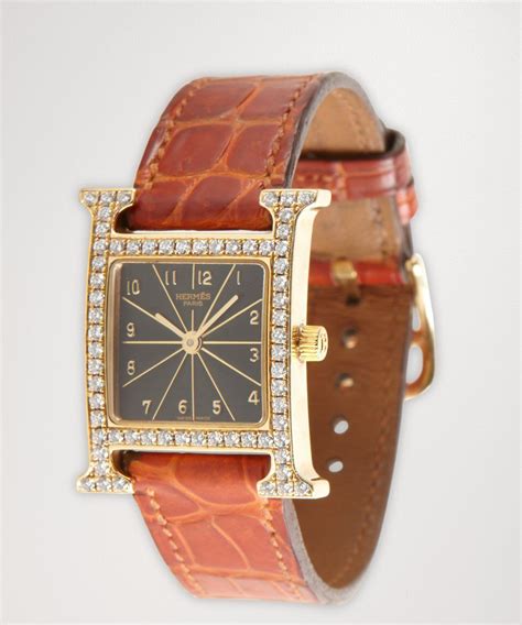 hermes vintage watches|second hand hermes watch.